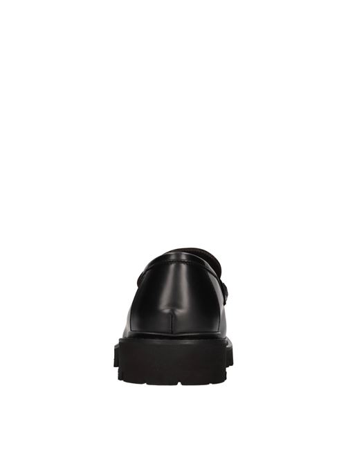 Leather moccasins CERBERO | DV301 HARLEYNERO